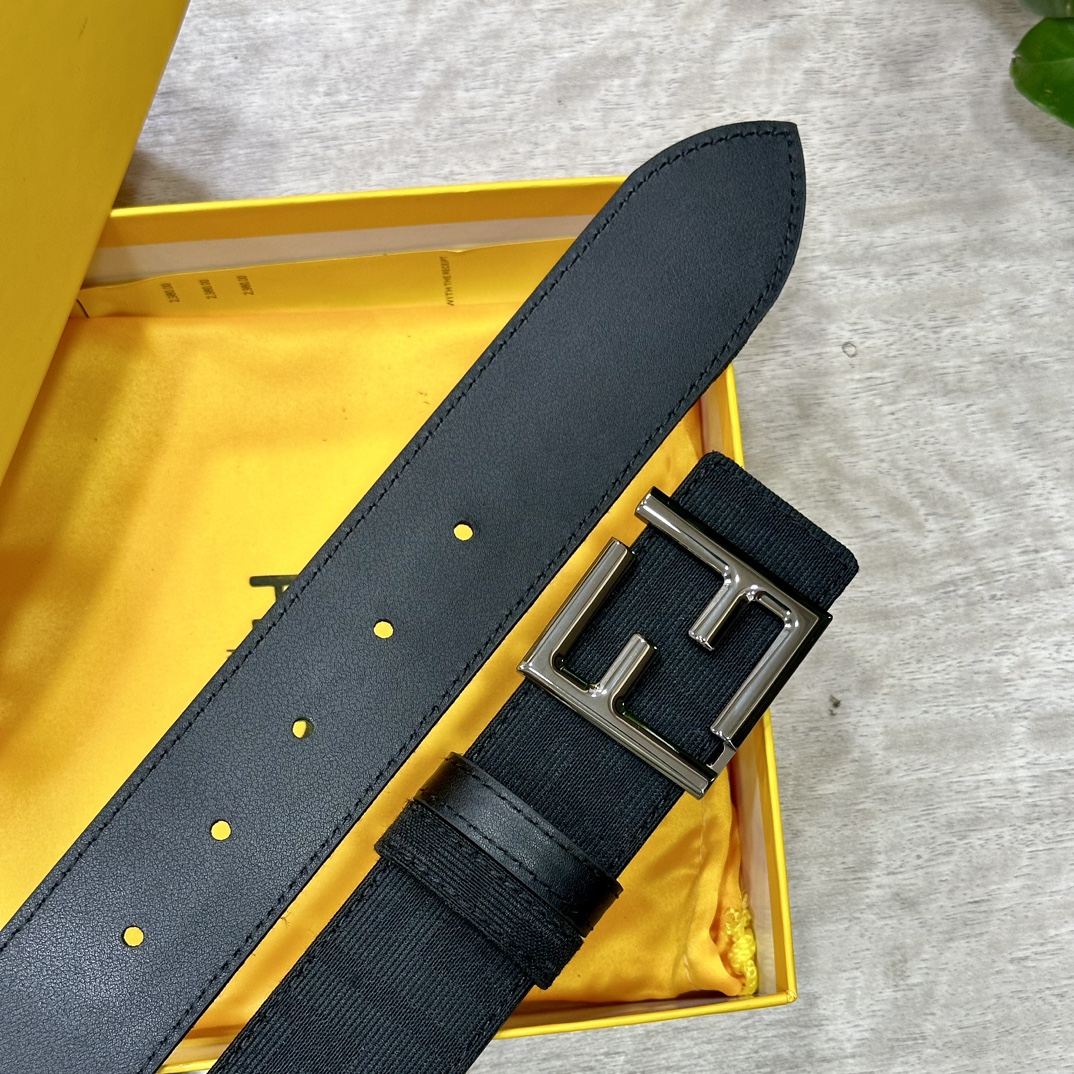 Fendi Leather Belts 1:1 Mirror Version
