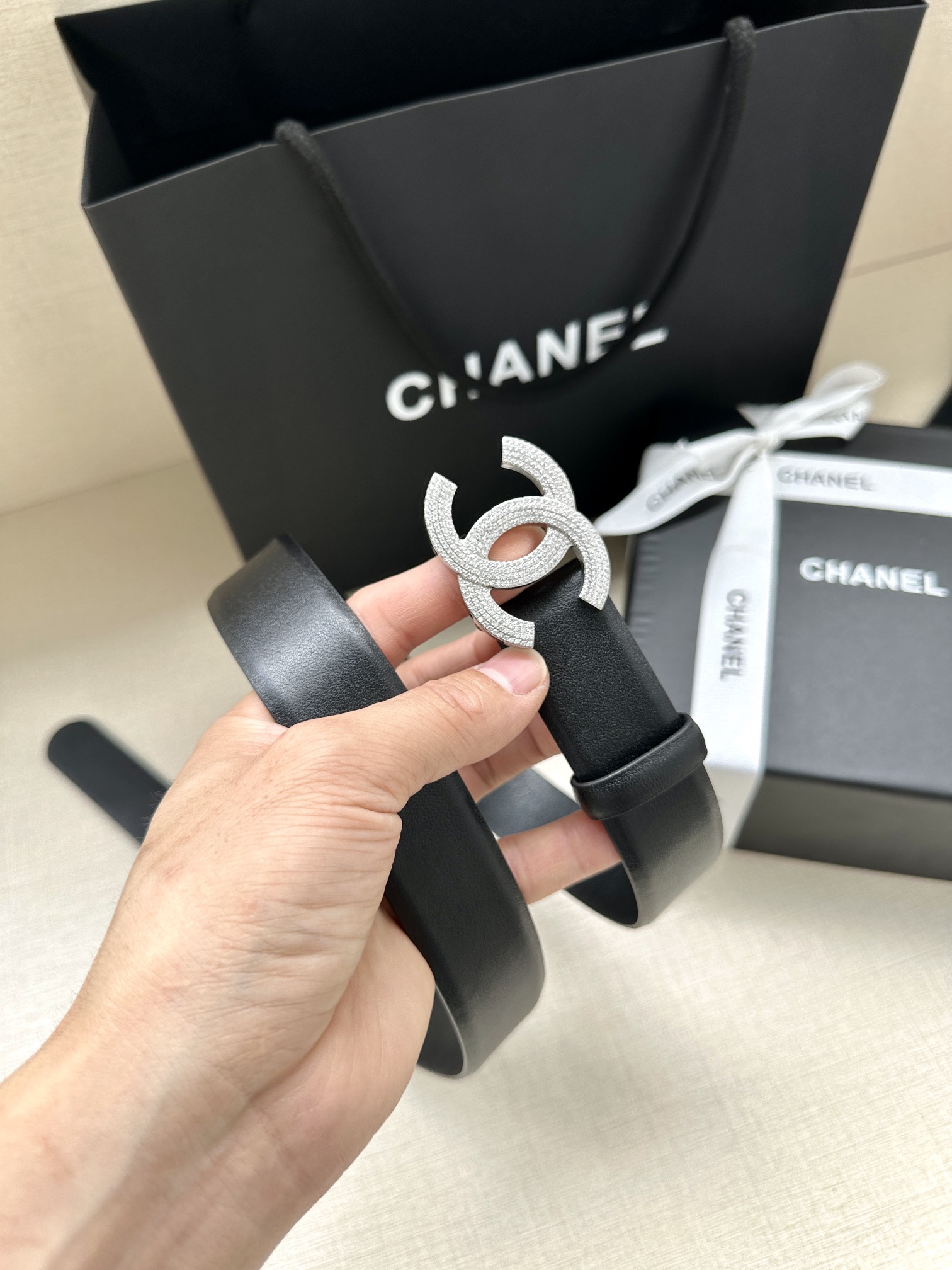 Chanel Leather Belts 1:1 Mirror Version