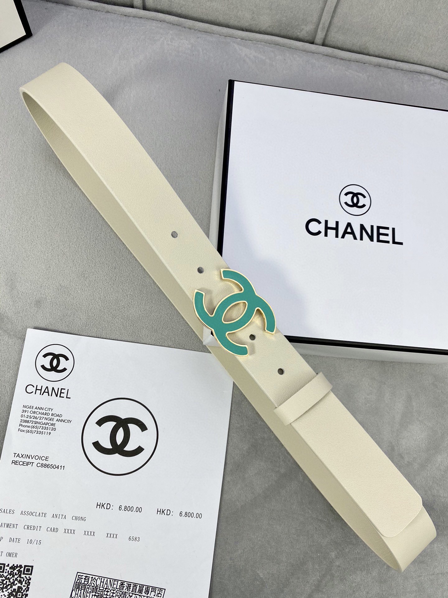 Chanel Leather Belts 1:1 Mirror Version