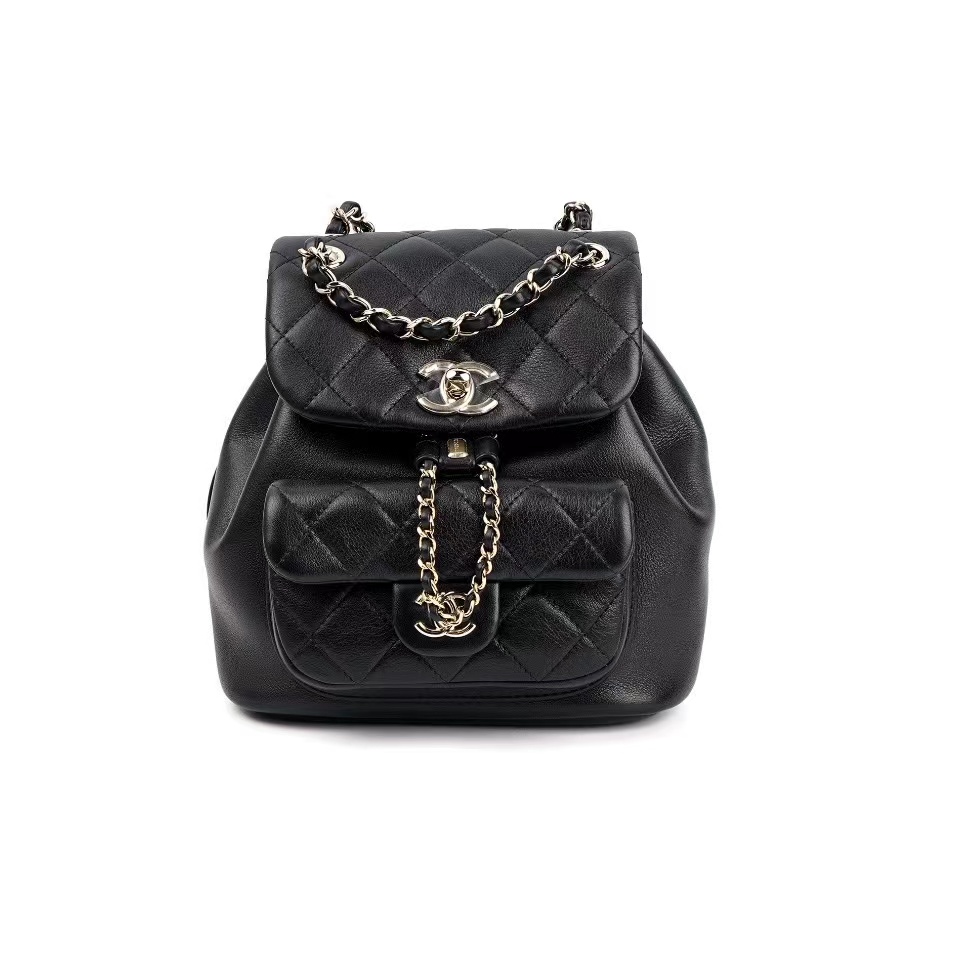 Chanel  Duma A Plaid Backpack  Bag (Replica）