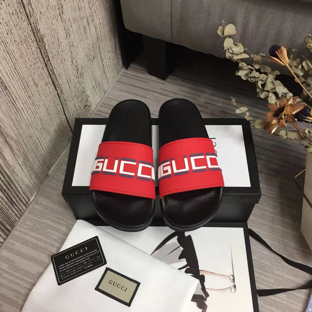 Gucci GG Blooms Supreme Floral Slide Sandal 408508 (Replica)