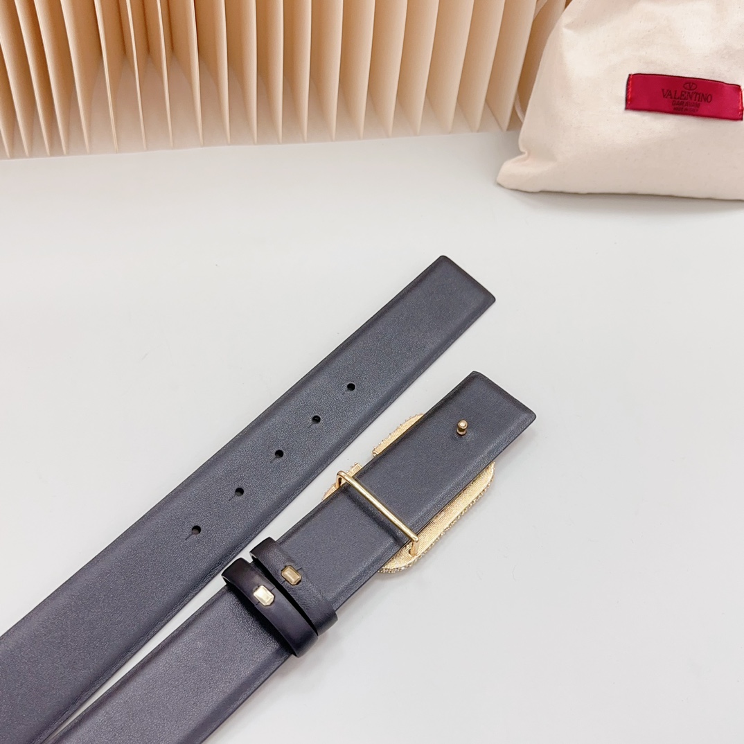 Valentino Leather Belts 1:1 Mirror Version