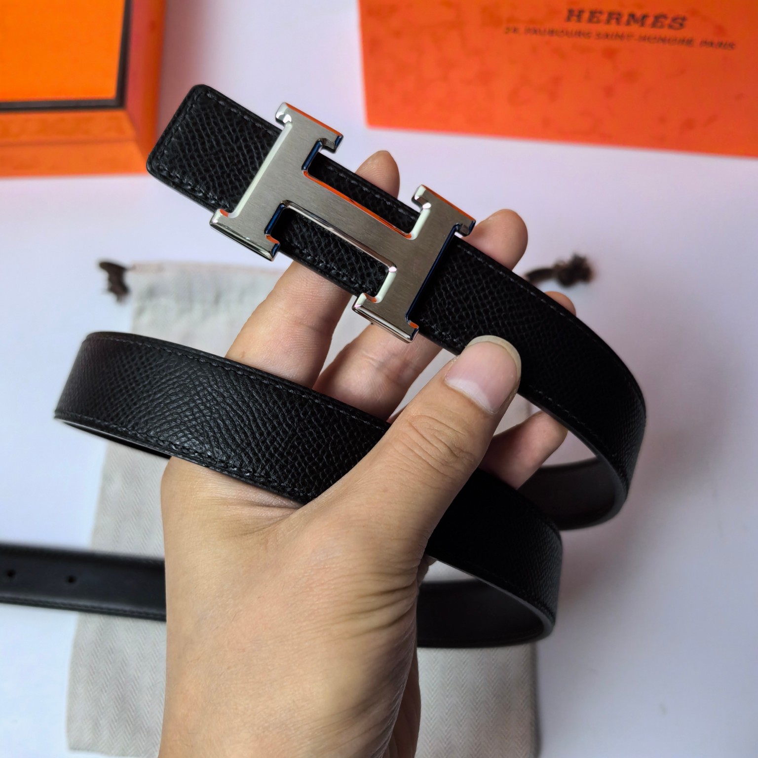 Hermes Leather Belts 1:1 Mirror Version