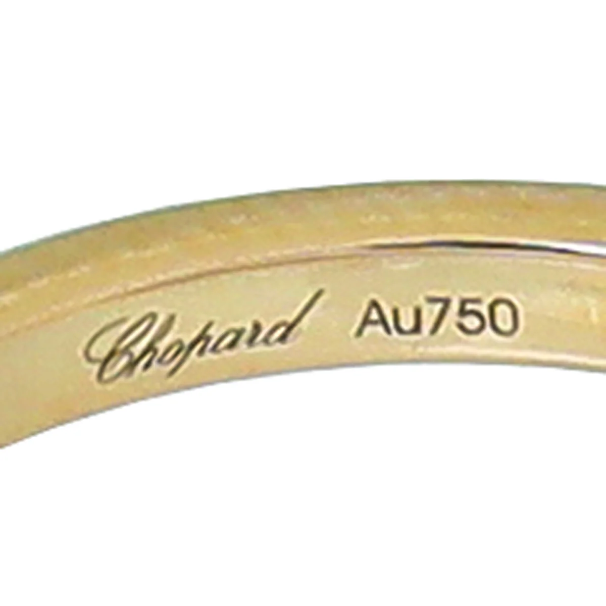 Chopard 18K Rose Gold Diamond Happy Ring