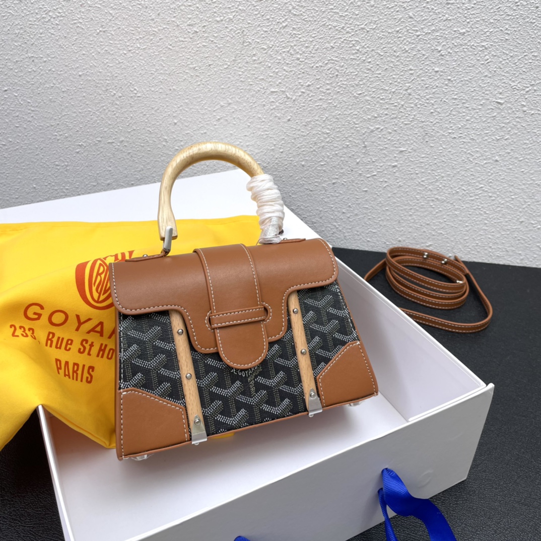 Goyard Saïgon Structuré Mini Bag Shoulder Bag Handbag(Replica)