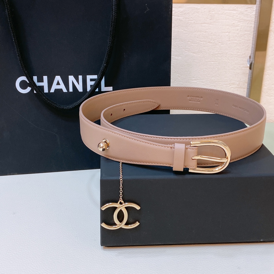 Chanel Leather Belts 1:1 Mirror Version