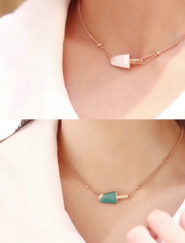 Bvlgari Popsicle Necklace Dupe