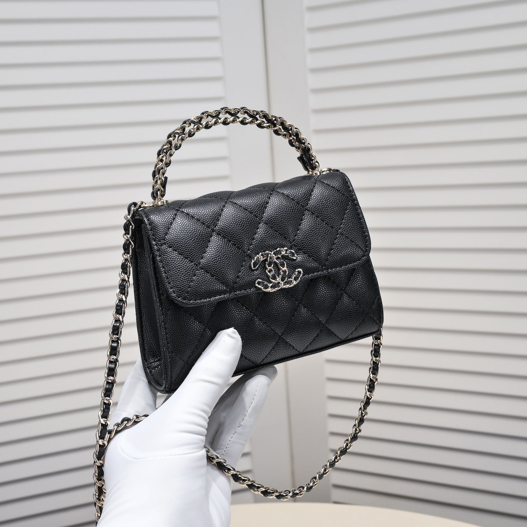 Chanel 23P Kelly Long Handle Bag Shoulder Bag Handbag