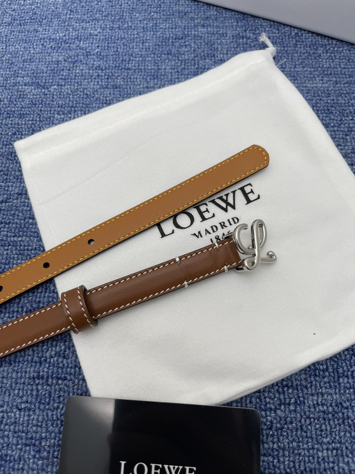Loewe Leather Belts 1:1 Mirror Version