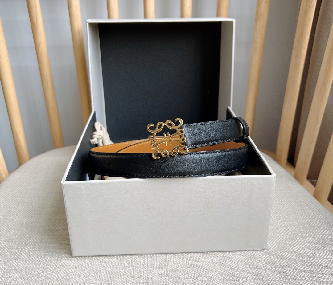 Loewe Leather Belts 1:1 Mirror Version