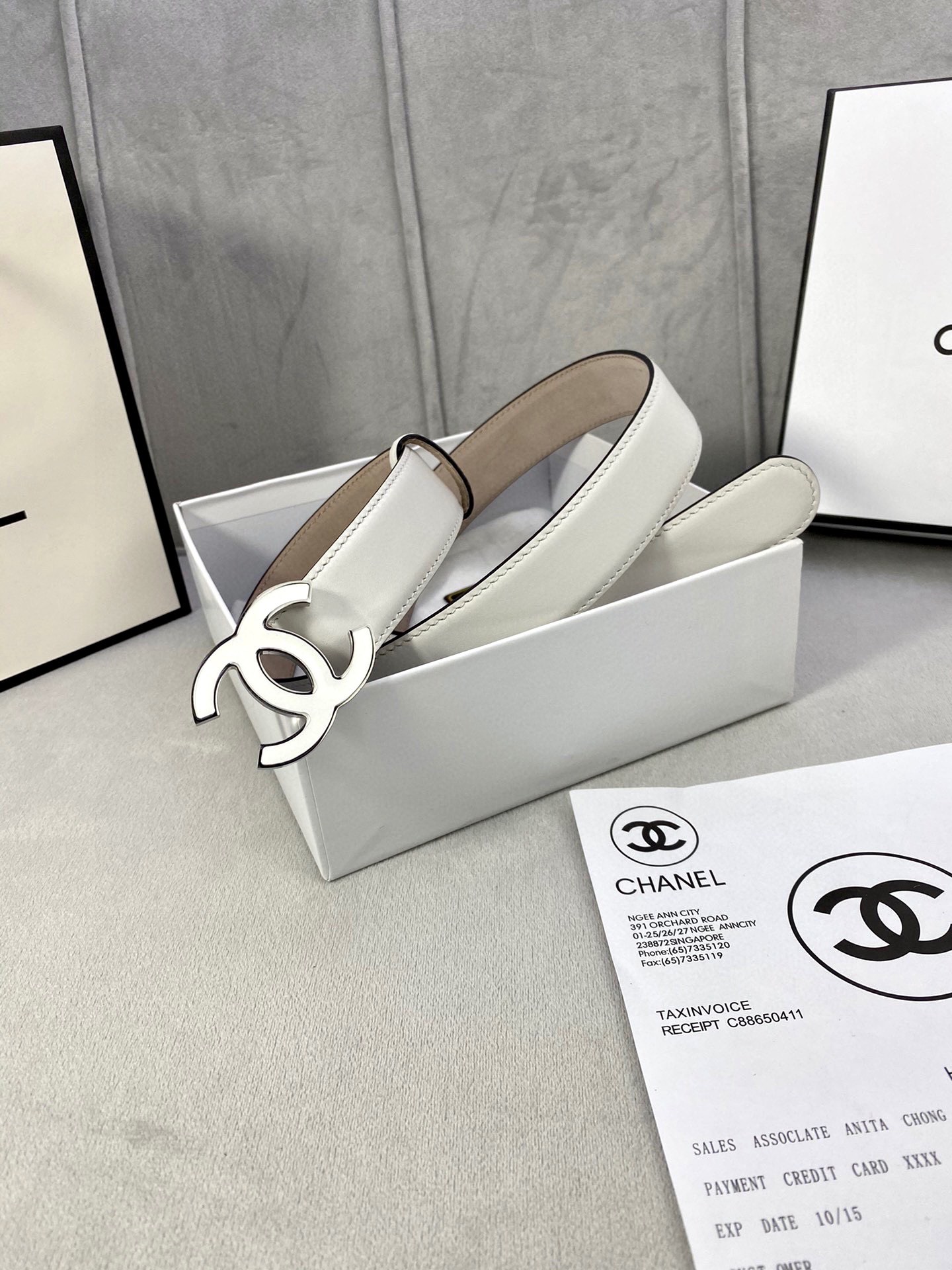 Chanel Leather Belts 1:1 Mirror Version