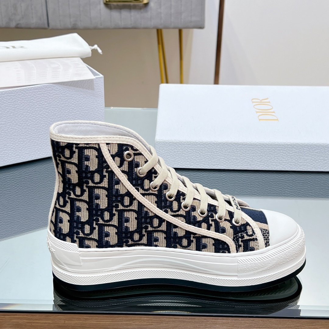 Dior Walk'n'Dior High Shoes Sneaker (Replica)