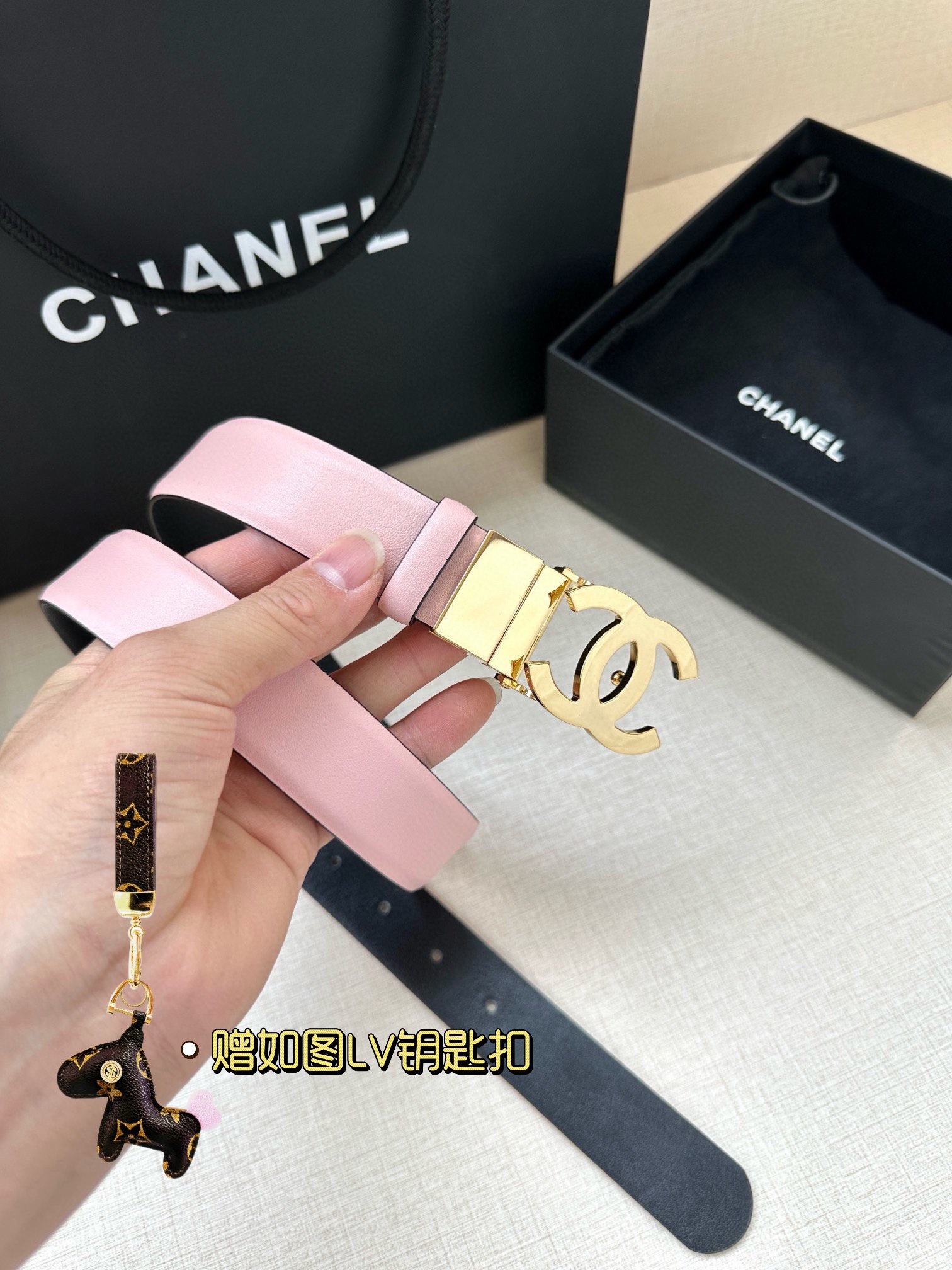 Chanel Leather Belts 1:1 Mirror Version