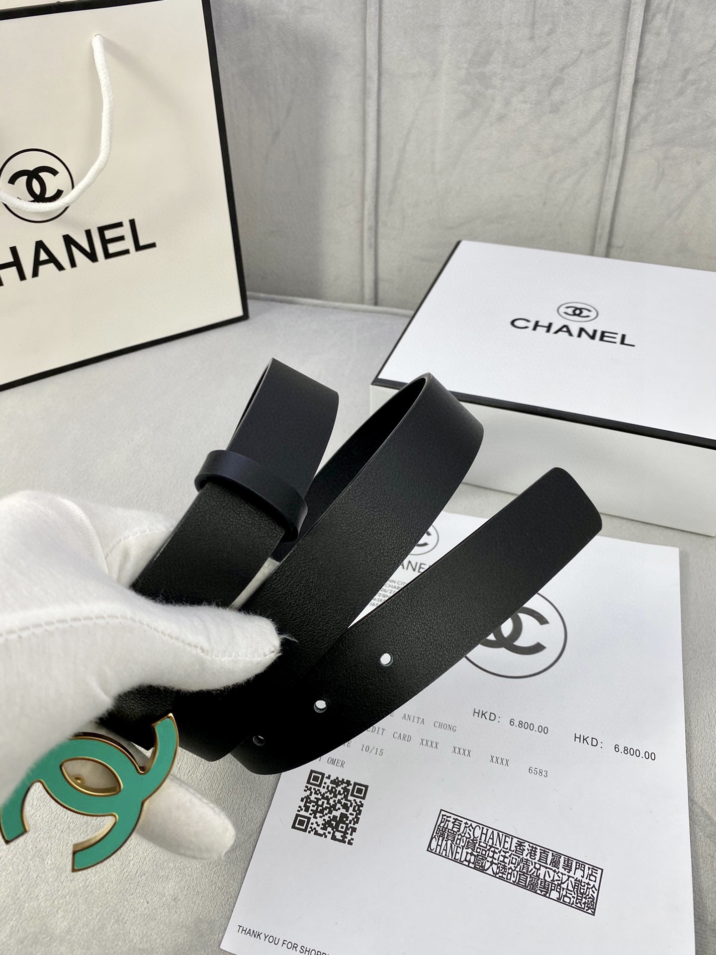 Chanel Leather Belts 1:1 Mirror Version