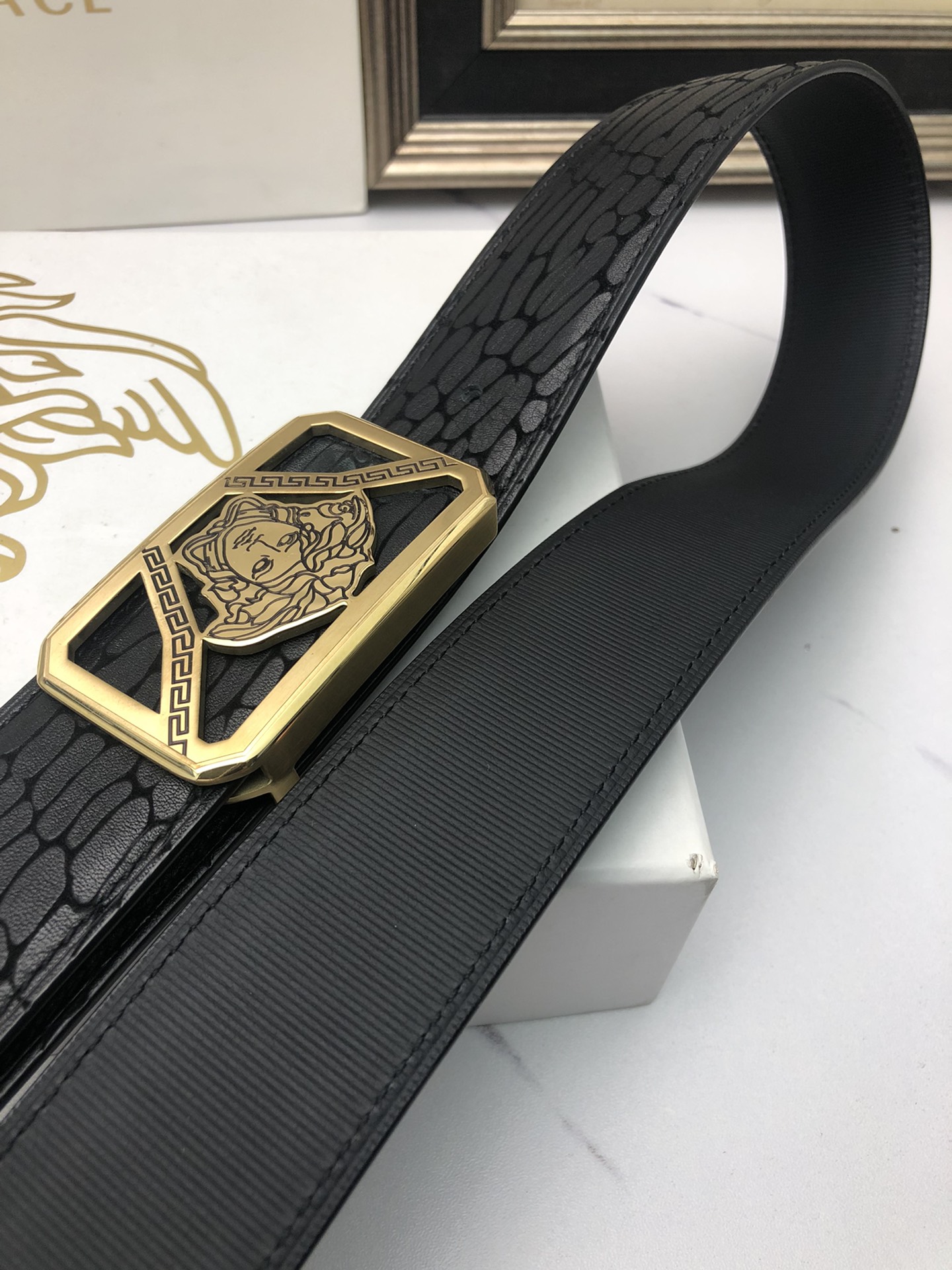 Versace Leather Belts 1:1 Mirror Version