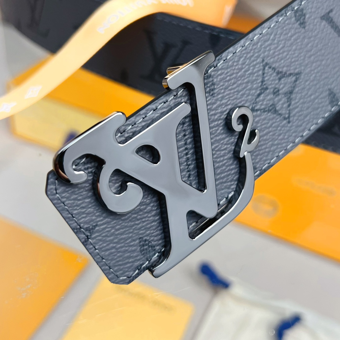 Louis Vuitton LV Leather Belts 1:1 Mirror Version