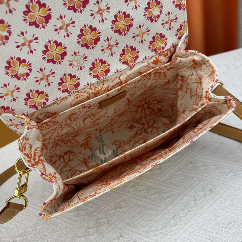 Louis Vuitton Pochette Métis Bag Beige For Women 9.8incn 25cm M11461