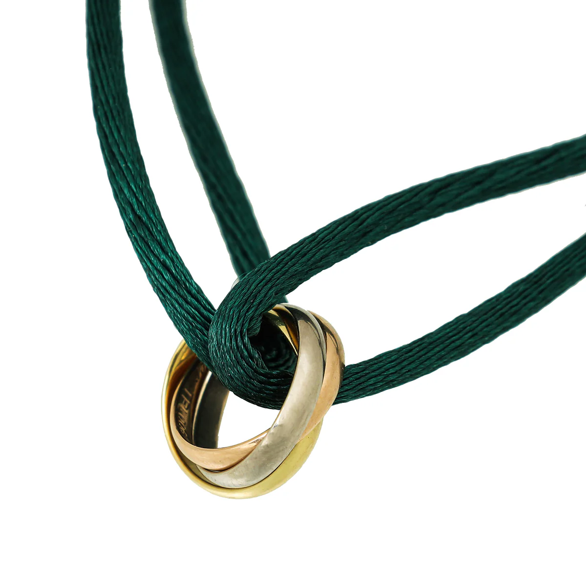 Cartier 18K Trinity Gold Tri-Color Gold Bracelet