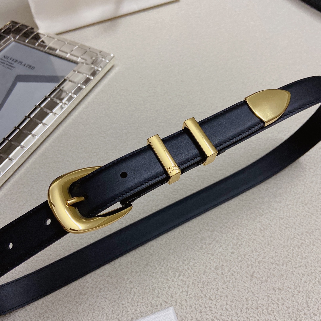 Celine Leather Belts 1:1 Mirror Version