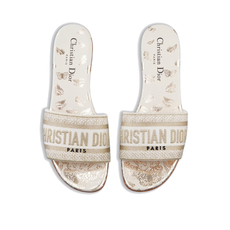 Dior DWAY Slide Slipper Sandals (Replica)