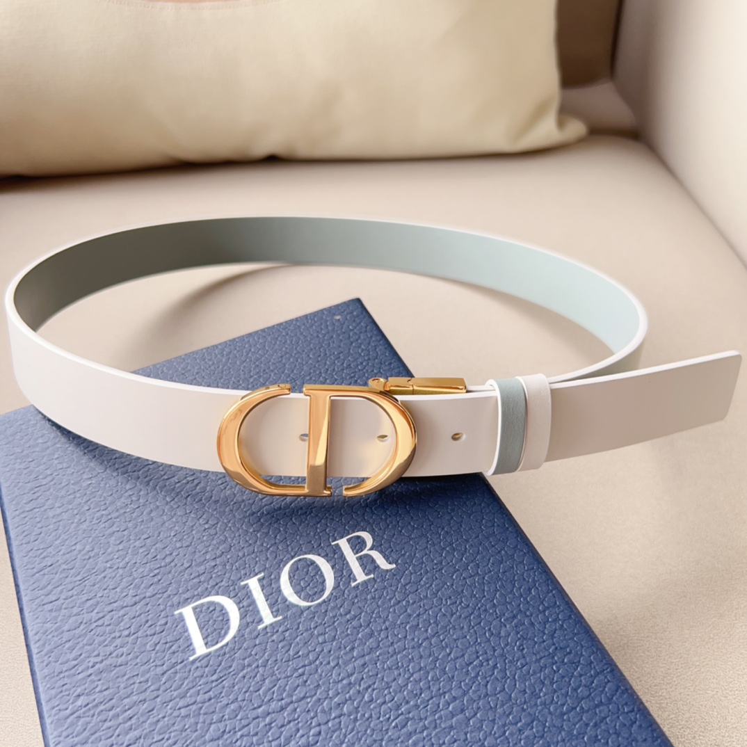 Dior Leather Belts 1:1 Mirror Version