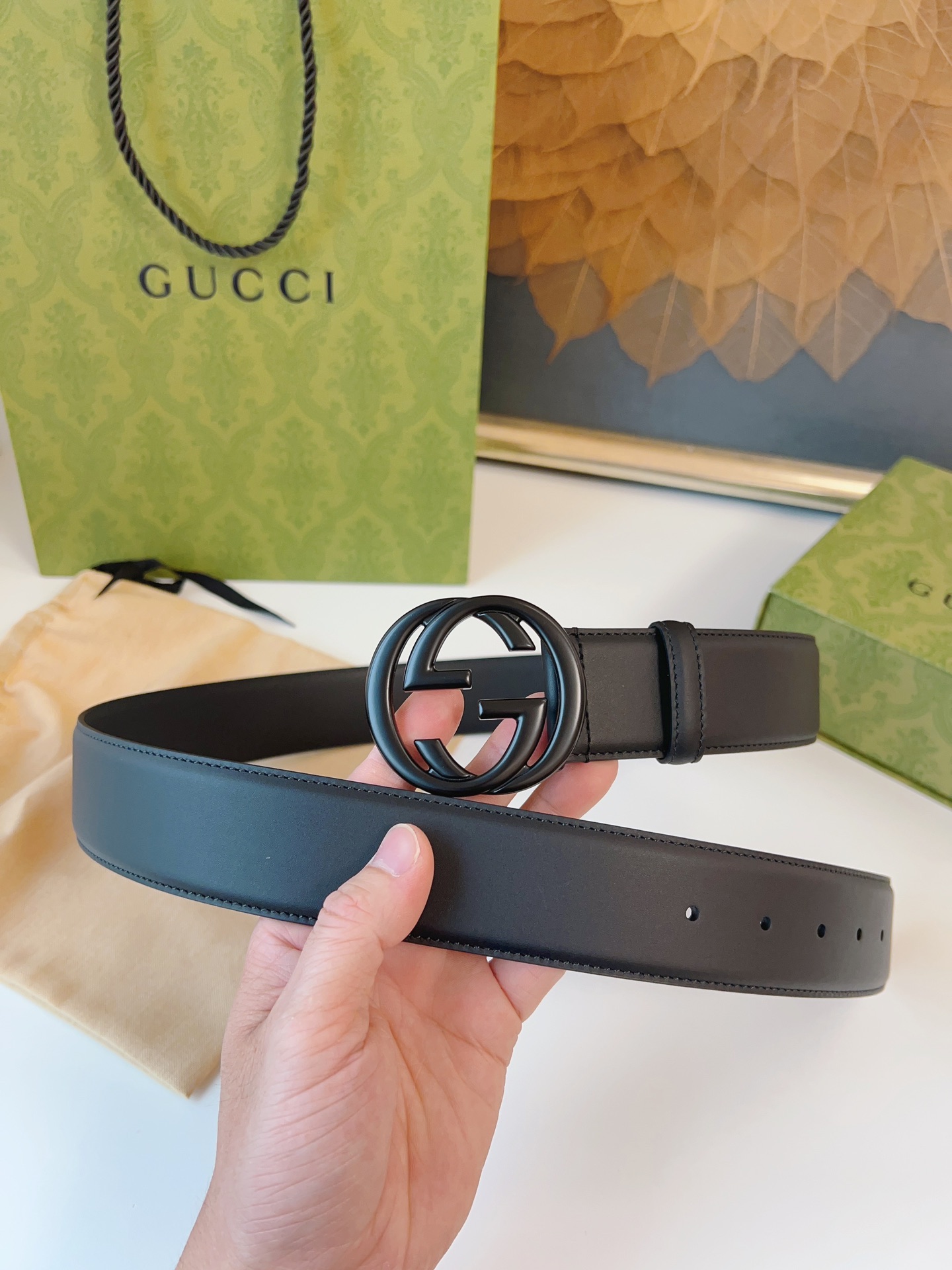 Gucci Leather Belts 1:1 Mirror Version