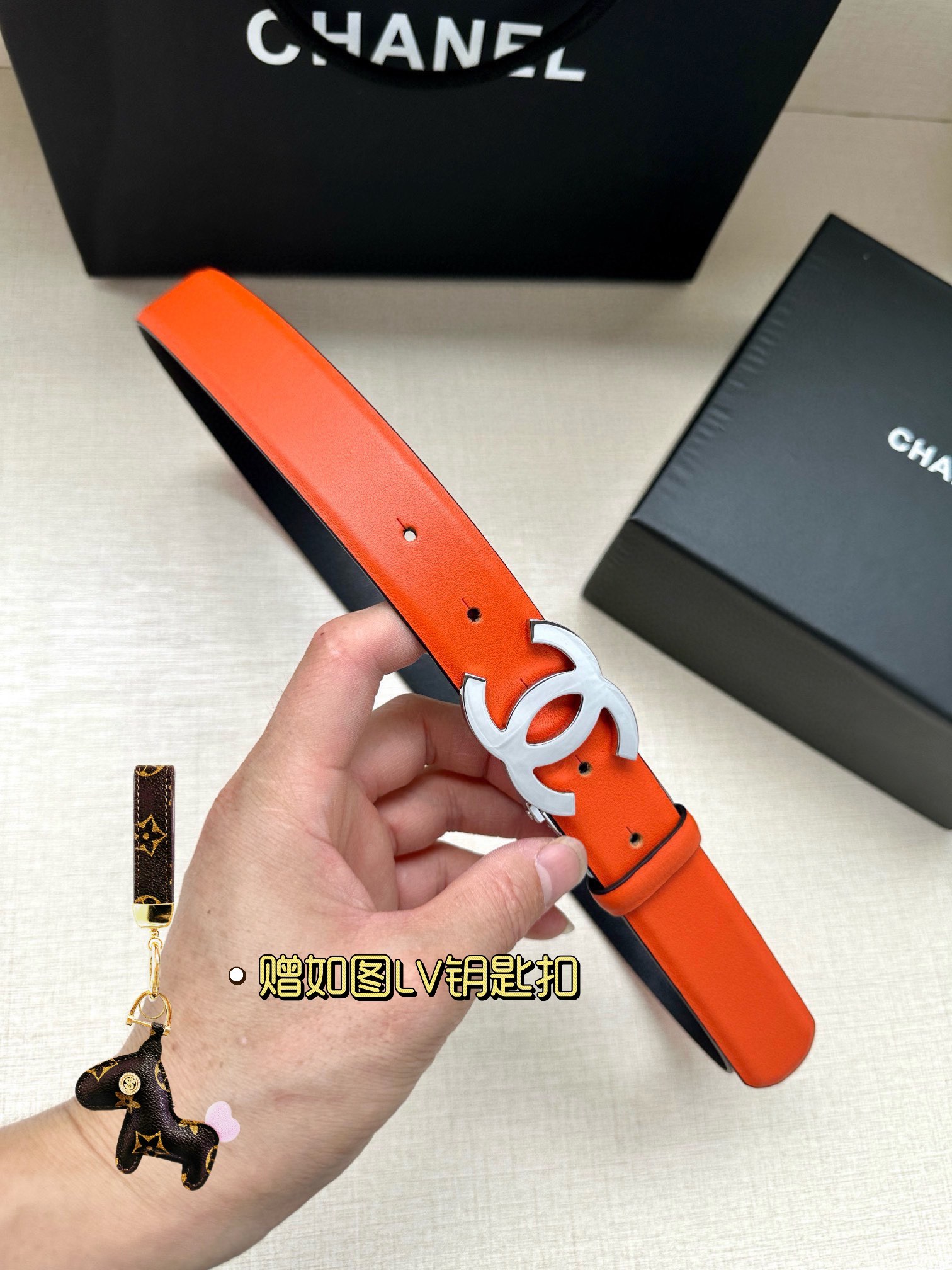 Chanel Leather Belts 1:1 Mirror Version