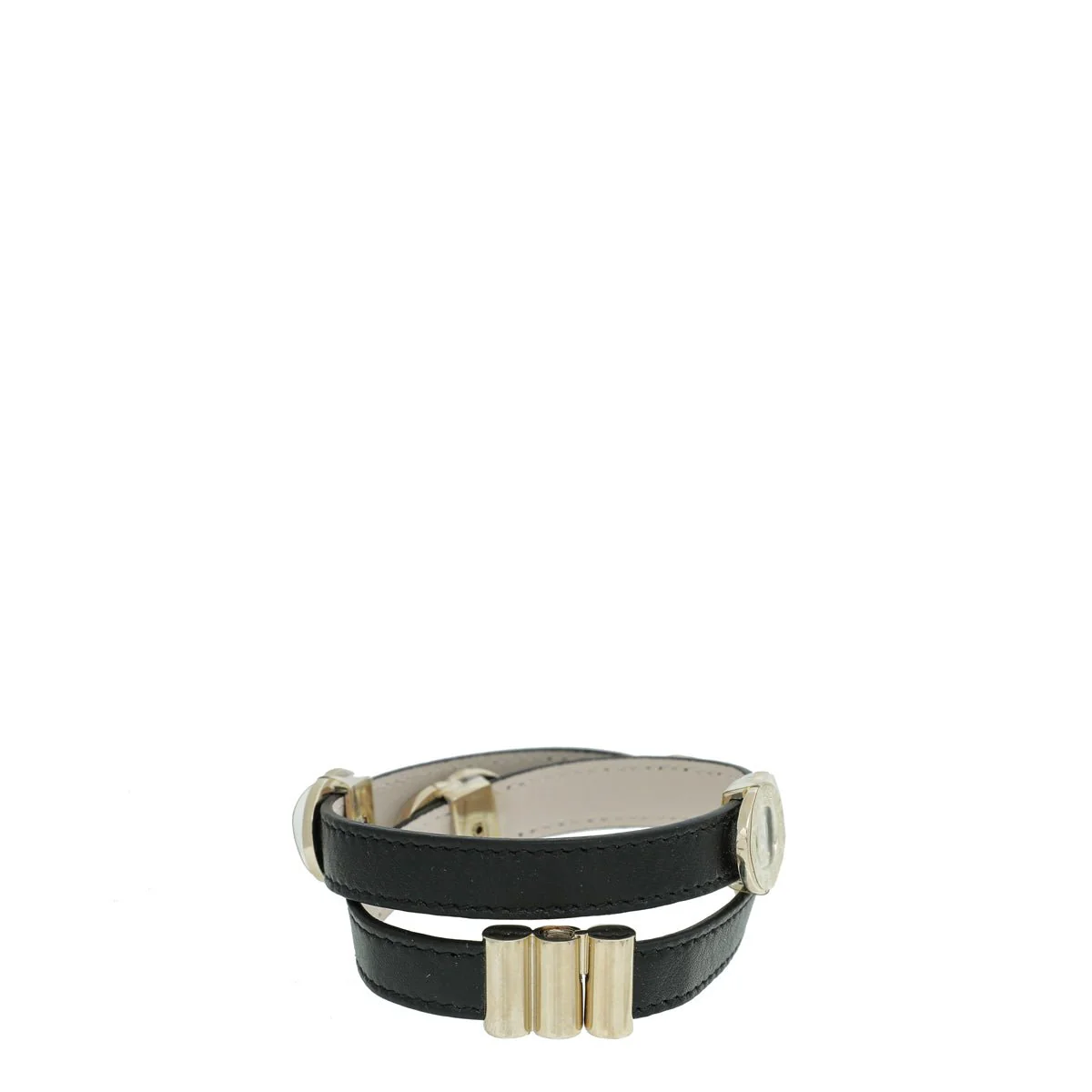 Bvlgari Black Bvlgari Double Coiled Bracelet