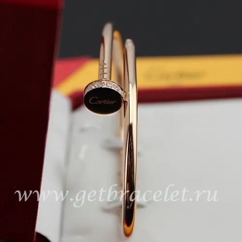Cheap Cartier Juste Un Clou Bracelet Pink Gold Diamonds B6039015