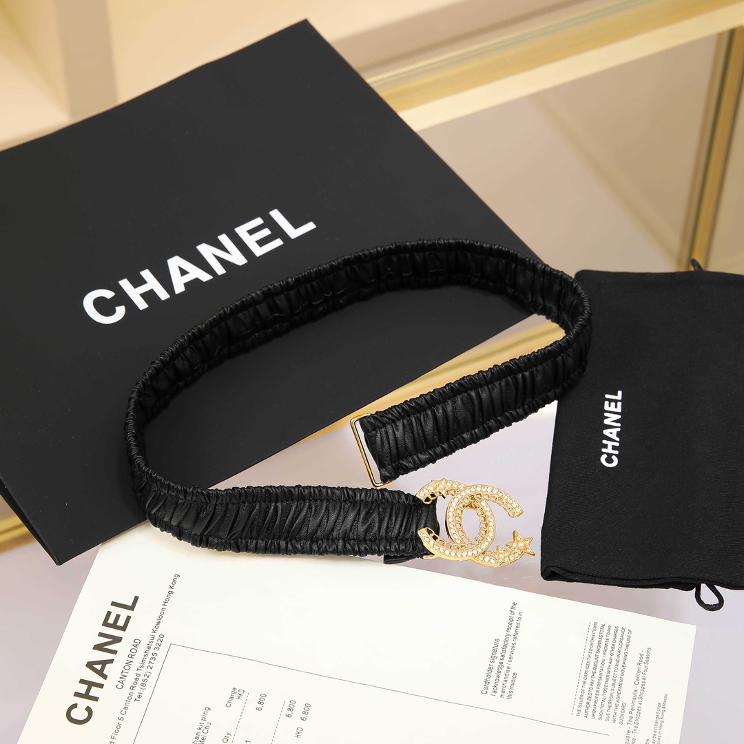 Chanel Leather Belts 1:1 Mirror Version