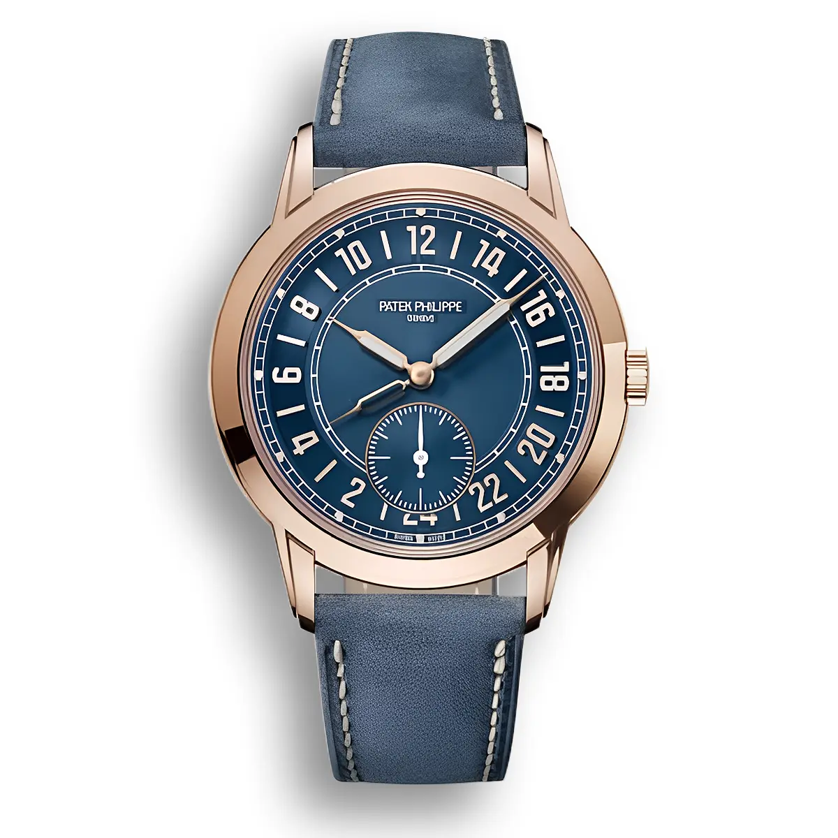 Complications 5224R-001 24-HOUR DISPLAY, TRAVEL TIME.  42 mm,Rose Gold