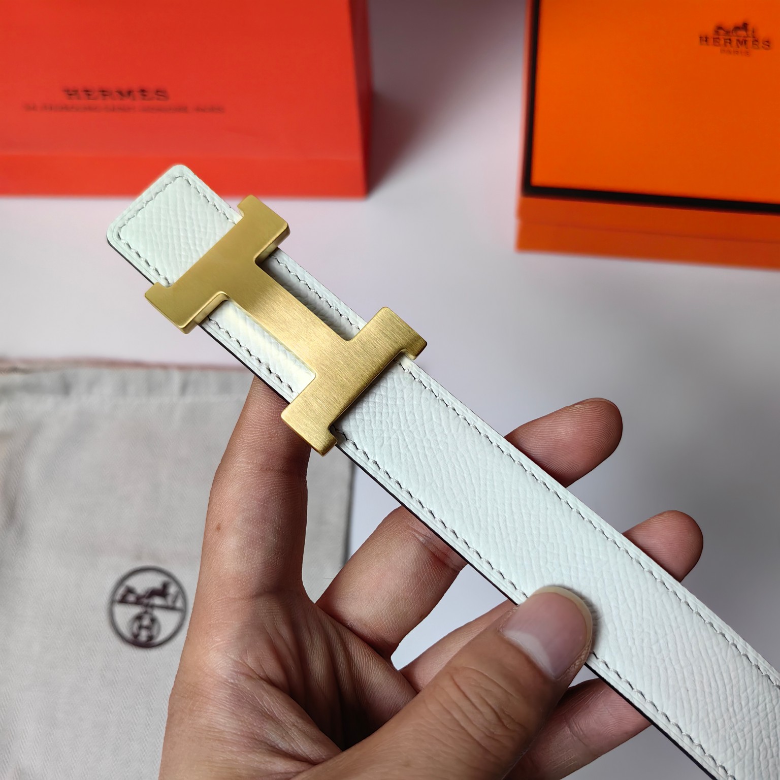 Hermes Leather Belts 1:1 Mirror Version
