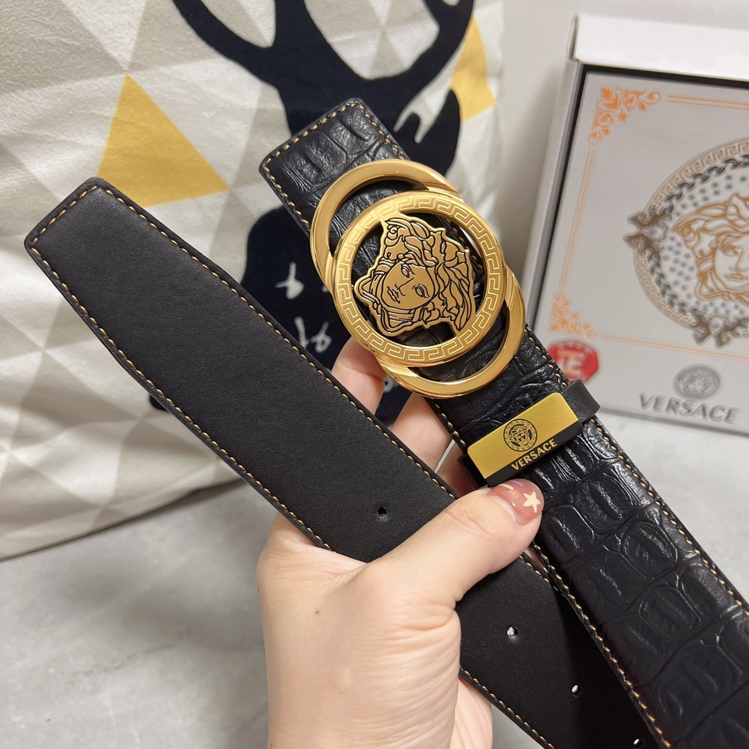 Versace Leather Belts 1:1 Mirror Version