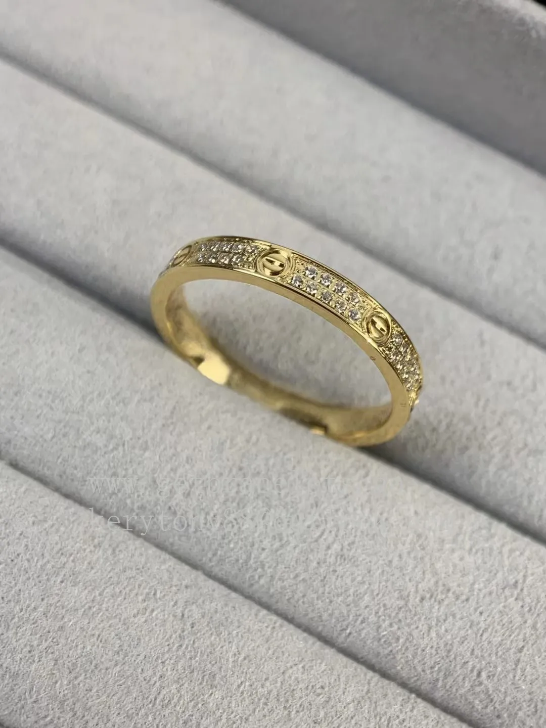 Cartier Love Ring Small Model Yellow Gold with Diamonds B4218000