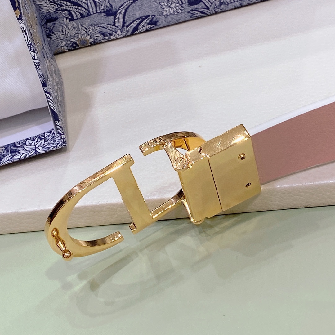 Dior Leather Belts 1:1 Mirror Version