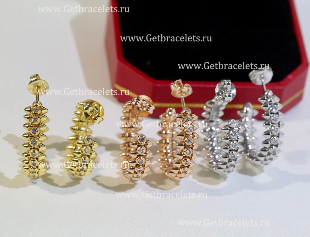 Copy Clash De Cartier Earrings With Diamonds N8515173