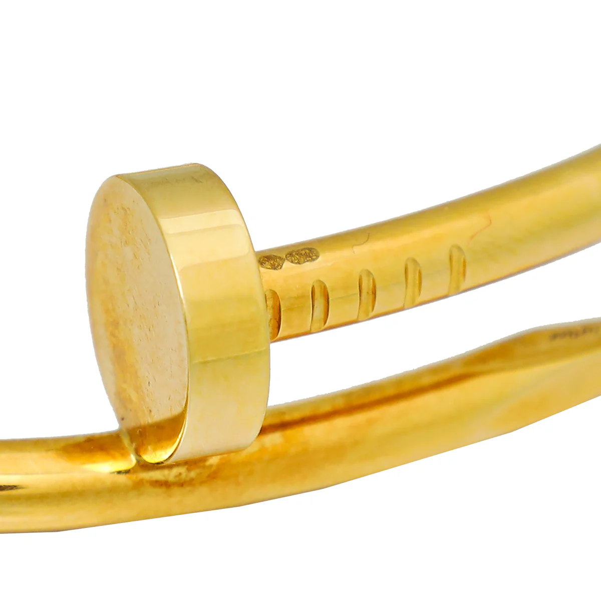 Cartier 18K Yellow Gold Juste Un Clou Bracelet 17