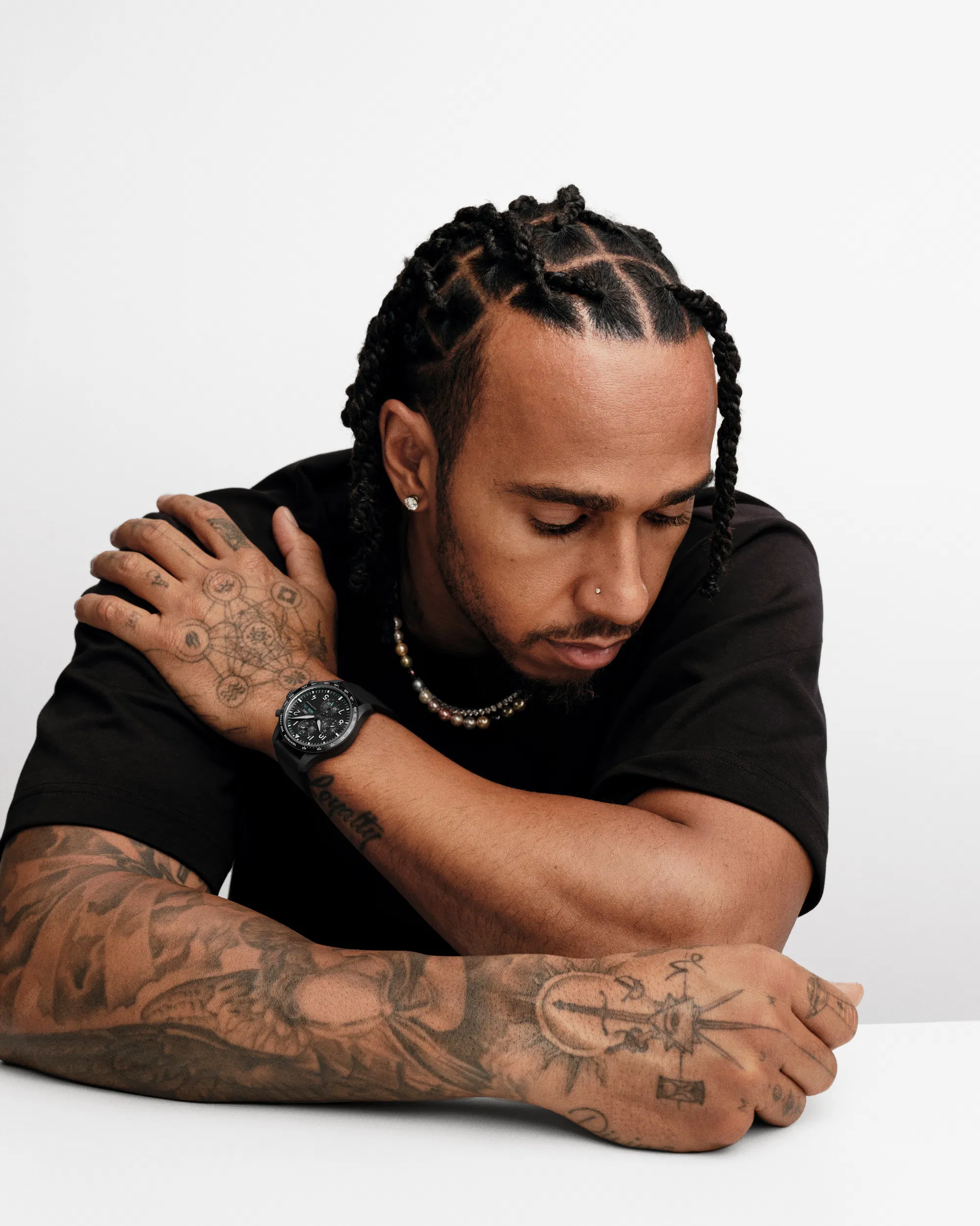 Schaffhausen Pilots watch performance chronograph 41 mercedes amg petronas formula one team iw388306