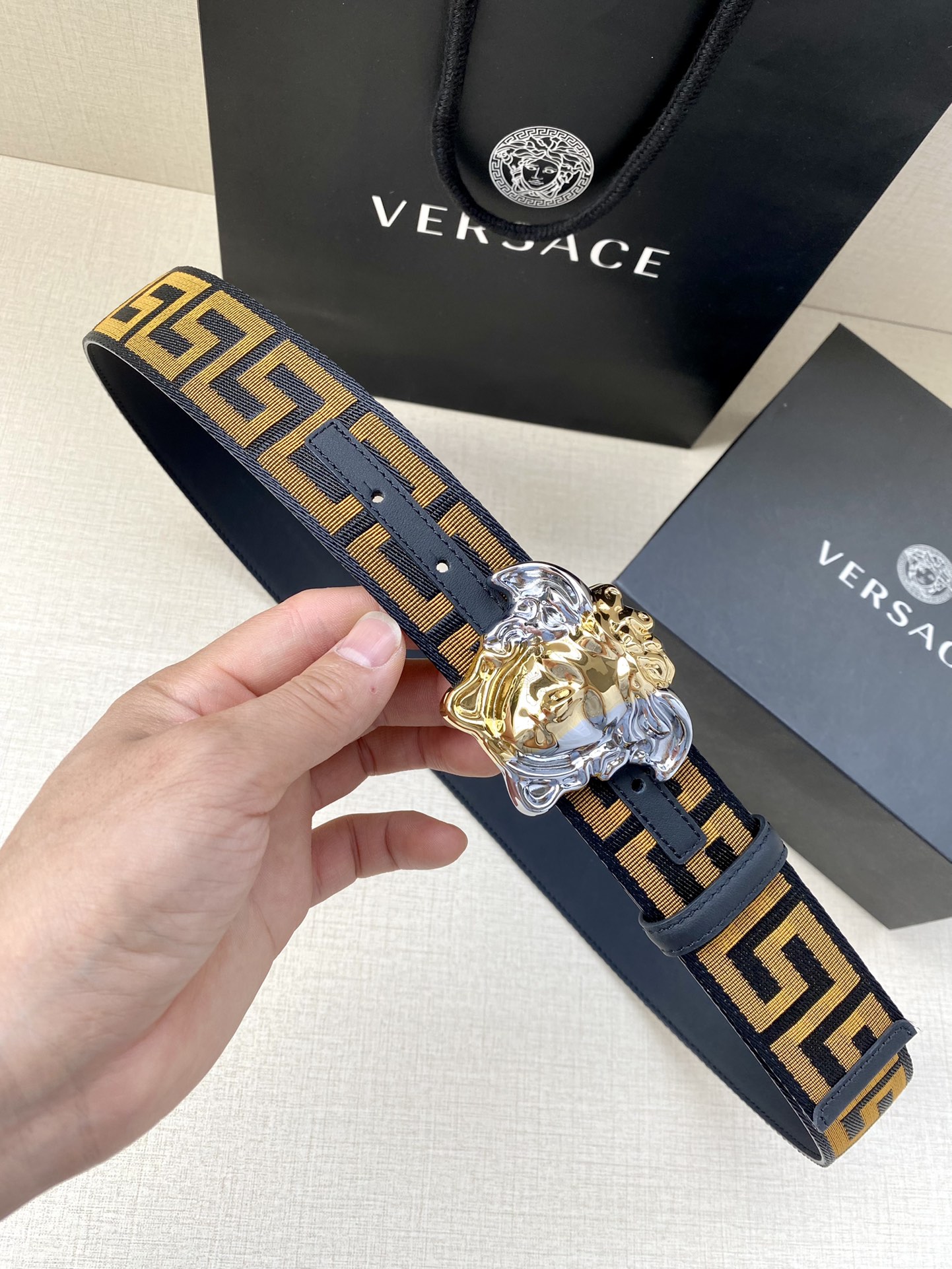 Versace Leather Belts 1:1 Mirror Version