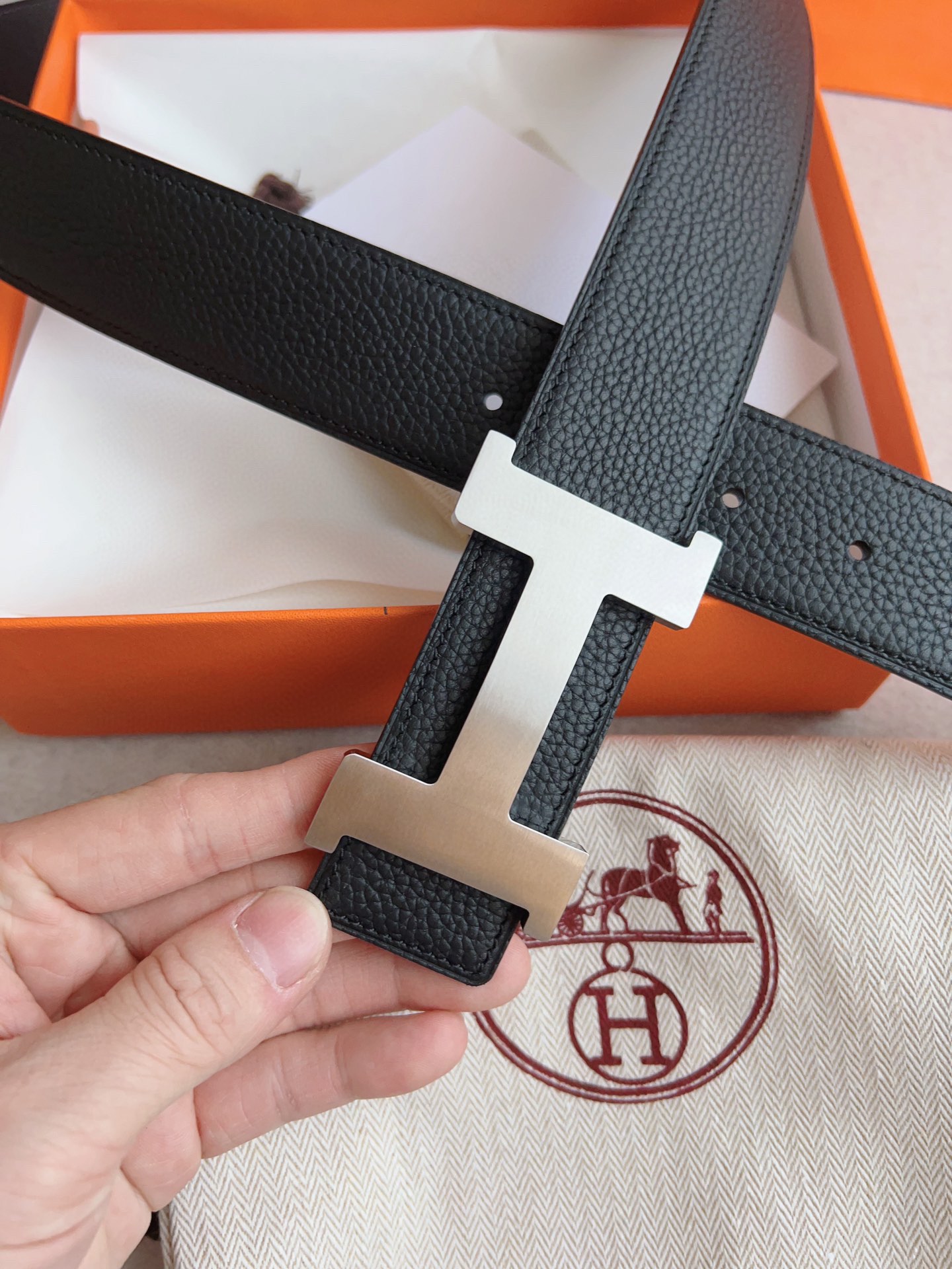 Hermes Leather Belts 1:1 Mirror Version