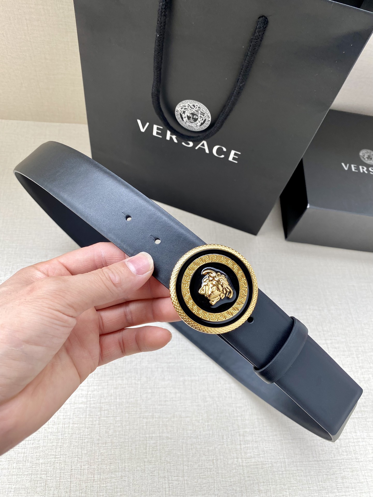 Versace Leather Belts 1:1 Mirror Version