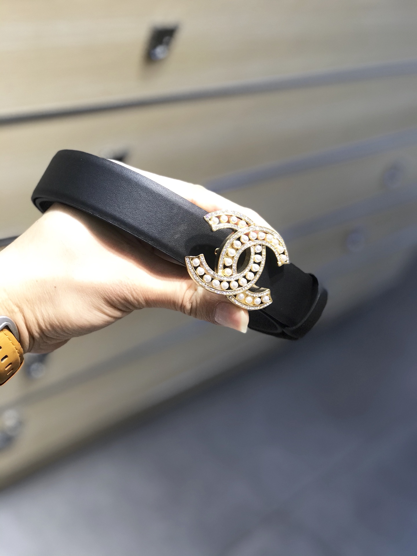 Chanel Leather Belts 1:1 Mirror Version