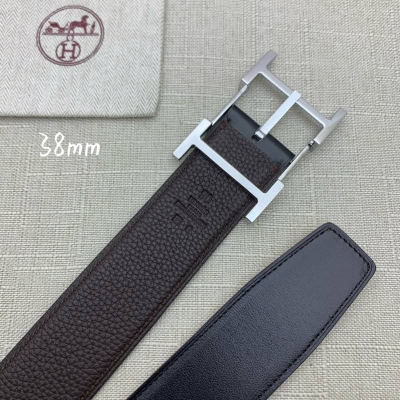 Hermes H Belt Buckle & Reversible Black For Women, Women Belt 380MM