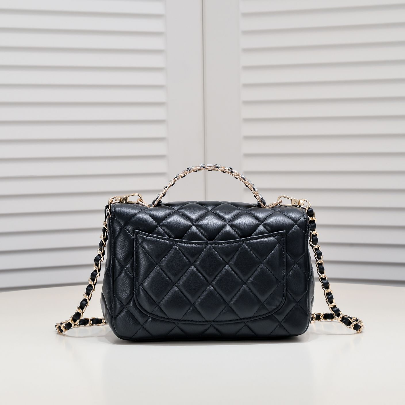 Chanel 23A Diamond Handle CF Mini Shoulder Bag Handbag