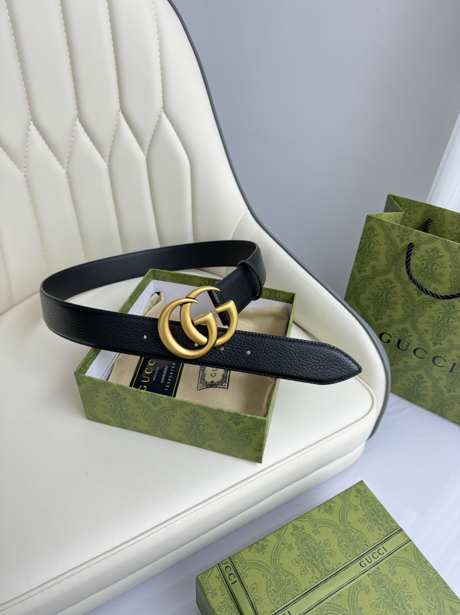 Gucci Leather Belts 1:1 Mirror Version