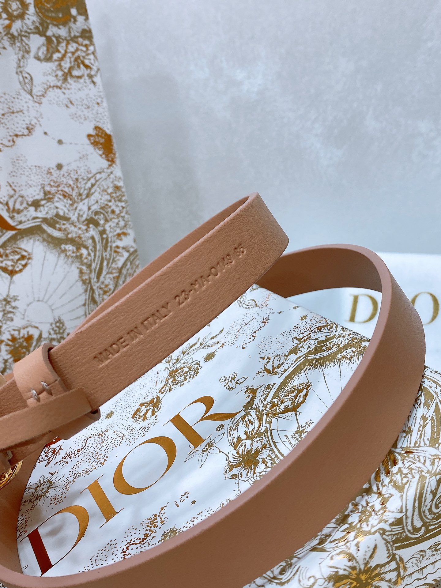 Dior Leather Belts 1:1 Mirror Version