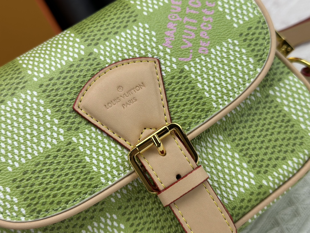 Louis Vuitton Montsouris Small Messenger Bag M40665 Shoulder Bag Handbag