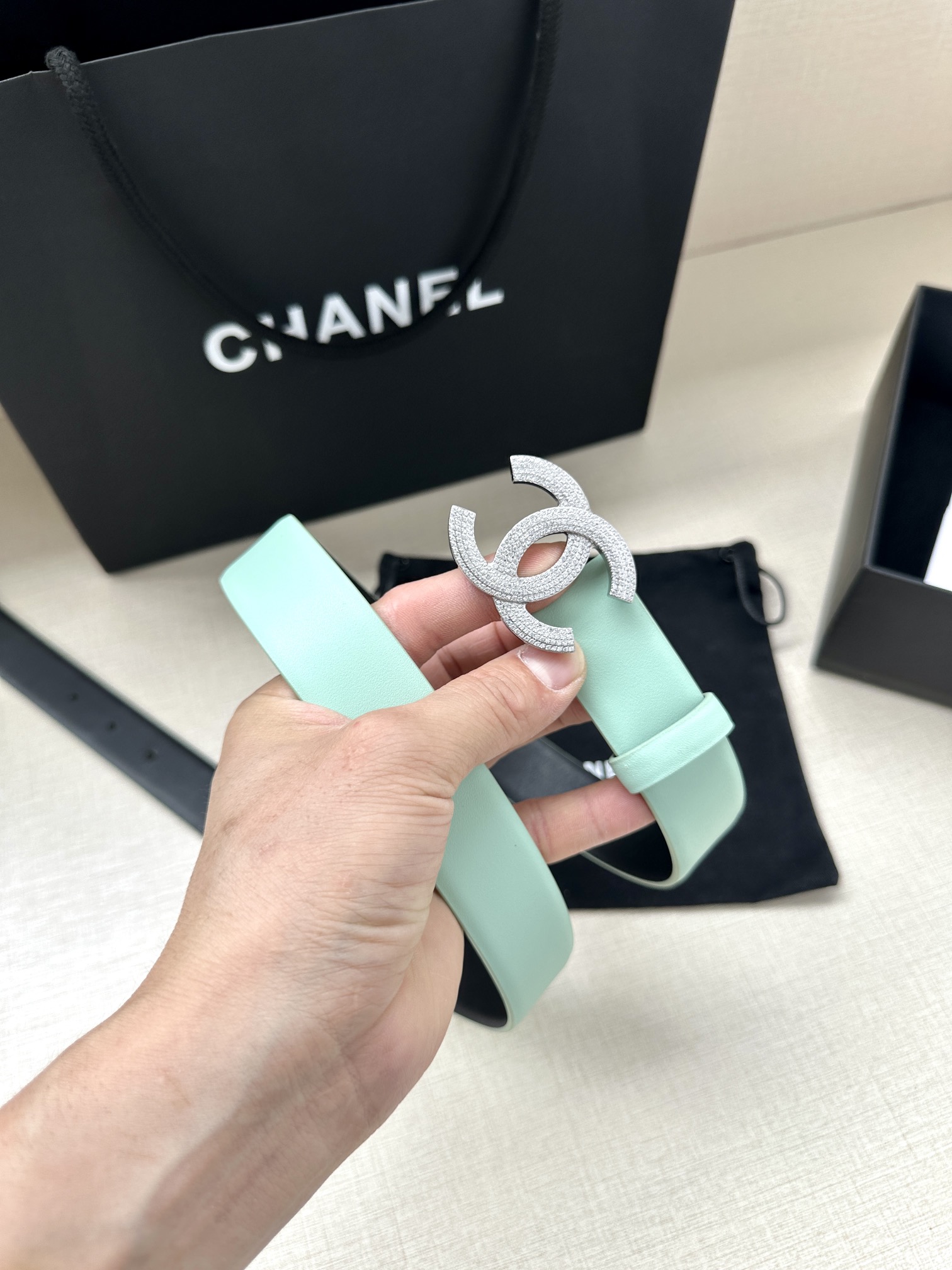 Chanel Leather Belts 1:1 Mirror Version