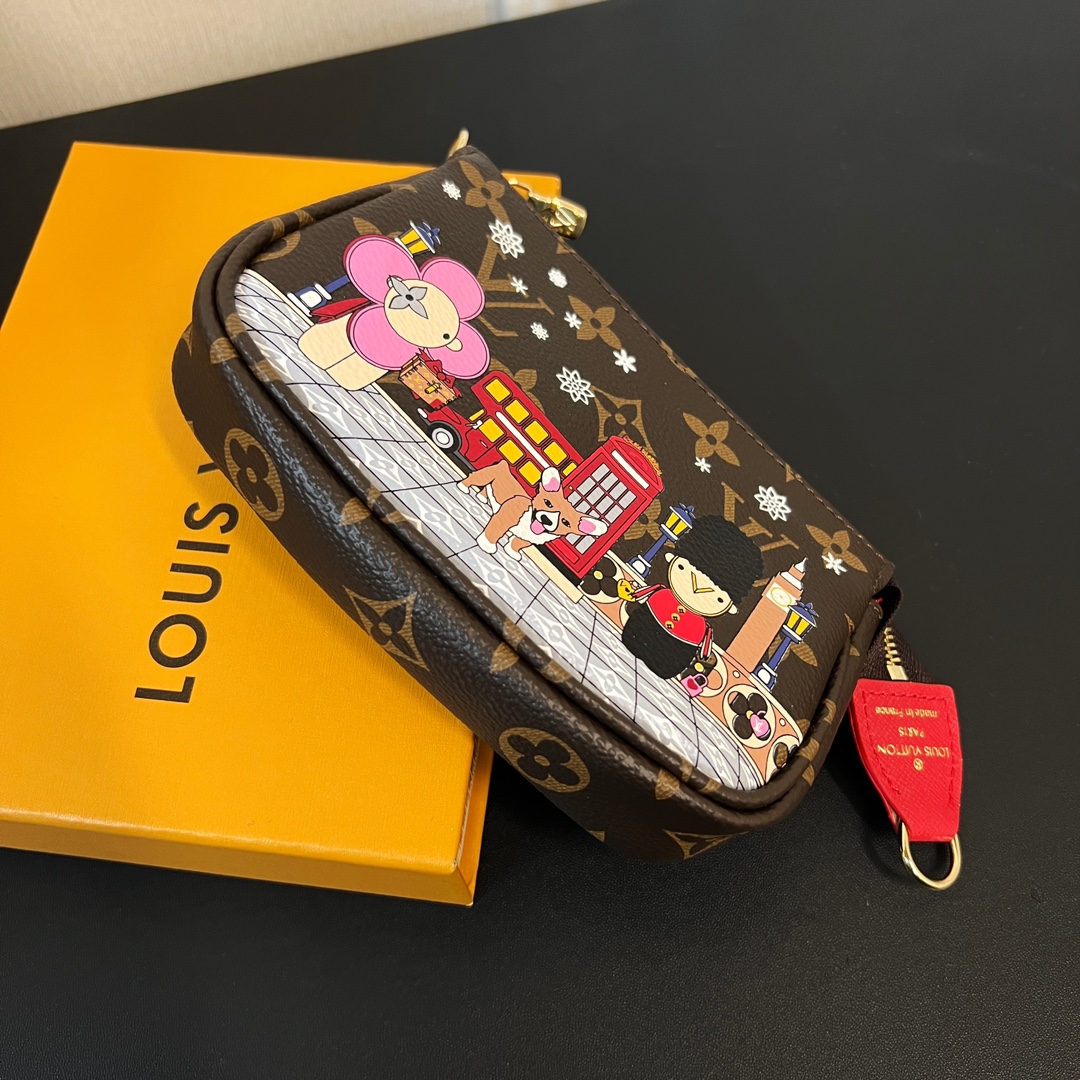 Louis Vuitton Multi Pochette Accessories Mini Bag Purse