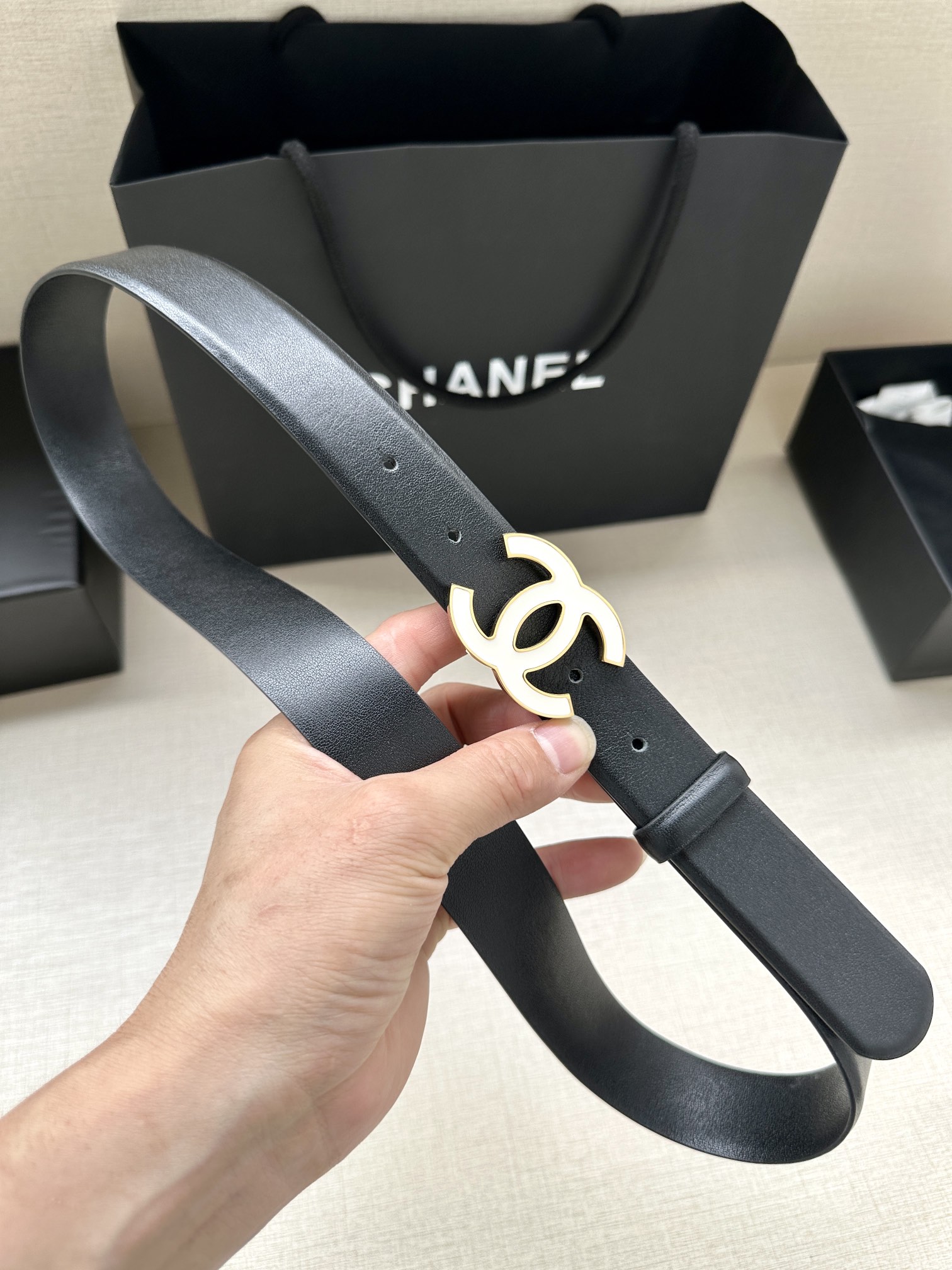 Chanel Leather Belts 1:1 Mirror Version